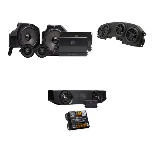 MB Quart 2020-2023 Gladiator JT Stage 4 Audio Bundle w/ Dual Sub & RGB Soundbar