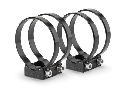 JL Audio PS-SWMCP-B-3.000 Pipe Mounting Fixtures (Swivel) for VeX Speaker Systems. Clamps have inner-diameter of 3.000"