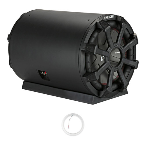 Kicker 46CWTB104 10" Subwoofer with LED Ring for UTV Pontoon Boats