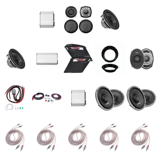 Cicada Audio CXX Stage Full System Bundle for 98-13 Harley Ultra Models