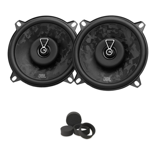 JBL STAGE358F 5.25” 2-Way Coaxial Speaker No Grille with Stinger RKFR5 Roadkill Fast Rings 5" & 5.25"