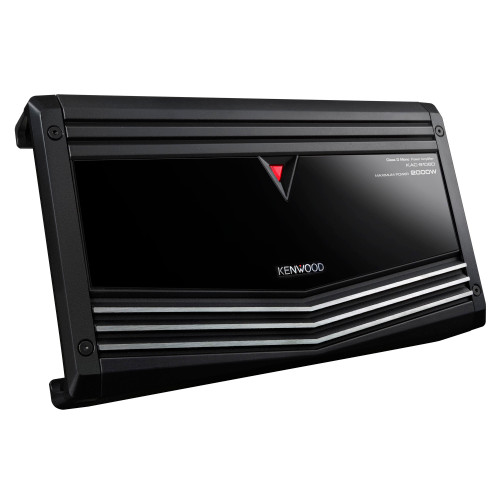 Kenwood KAC-9106D Class D Mono Power Amplifier with Variable LPF, 2000W Max power - Used, Open Box