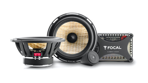 Focal PS165FX FLAX 6.5” 2-way component kit, RMS: 80W - MAX: 160W