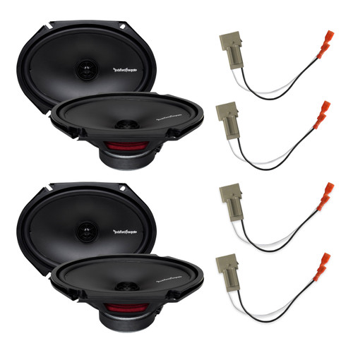 Rockford 6x8 Ford F-250/F-350/F-450/F-550 99-04 4-Pack w/OEM Harness