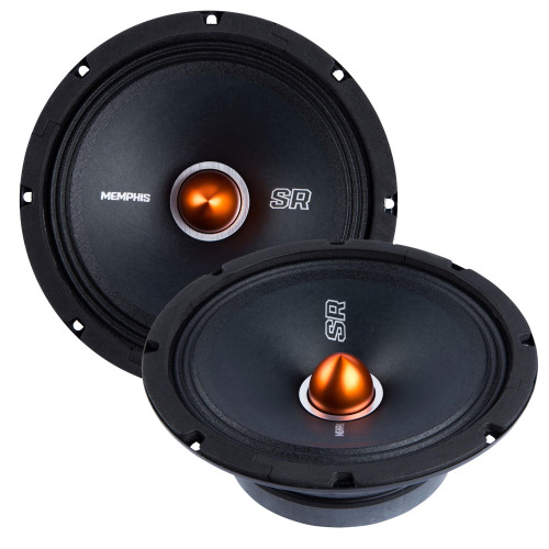 Memphis Audio SRXP82X2 SRX Pro 8" 175w 4ohm Mid Drivers - Pair