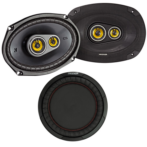 Kicker DIY Boom Box Kit, CS 6x9" & 10" Passive Radiator