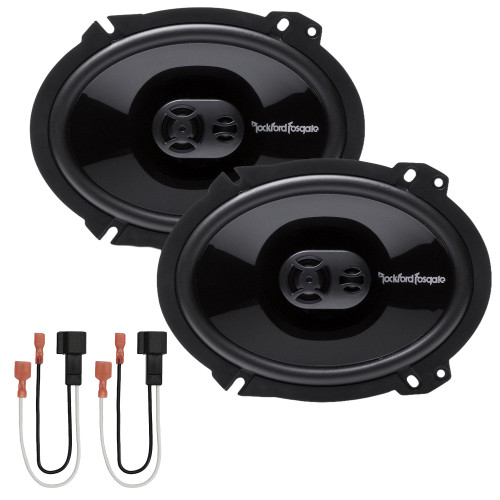 Rockford Punch 6x8 Ford F-150 1999-2014 1 Pair Speakers w/OEM Harness