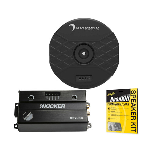Diamond Audio DASTX Toyota RAV4 Spare Tire Powered Subwoofer Kit