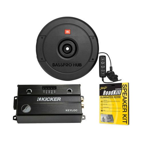 JBL BassPro Hub Honda Civic Spare Tire Powered Subwoofer Kit