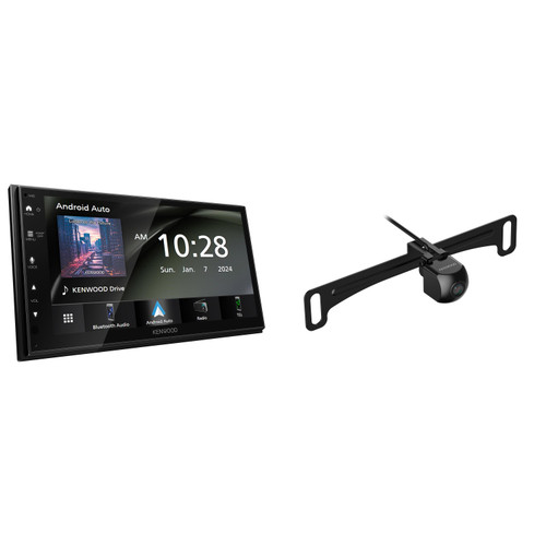 Kenwood DMX4710S MultiMedia Receiver with CMOS-240U Rearview Camera