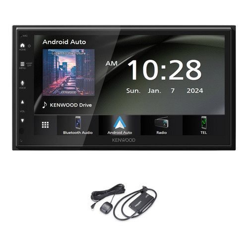 Kenwood DMX40S 6.8" CarPlay Receiver with SXV300V1 Sirius/XM Tuner