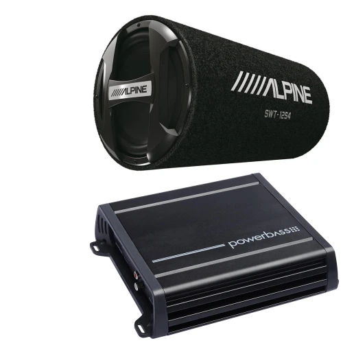 Alpine SWT-12S4 12" Bass System compatible with ACS-2120 Amplifier