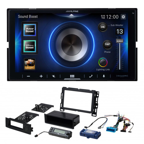 Alpine ILX-W670 7-Inch Mech-less Receiver w/ PAC RPK4-GM2301 04-08 Chevy Malibu, 05-08 Pontiac G6 Installation Kit Bundle