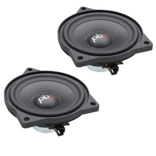 PowerBass OE40CW-T3Y TESLA OEM Replacement 4" Full Range Speakers - Used, Good
