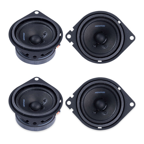 Memphis 2 Pair PRX27 2.75in Car Speakers, 4 Speakers