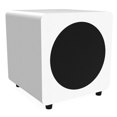 Kanto SUB8VMW Sub8 Sealed 300W Powered Subwoofer - Matte White - Used, Open Box