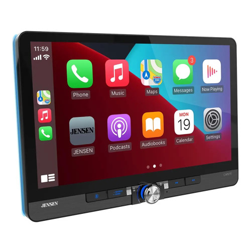Jensen CAR1215 11.6″ Touchscreen Receiver with Wireless CarPlay, Android Auto, Maestro - Used, Acceptable