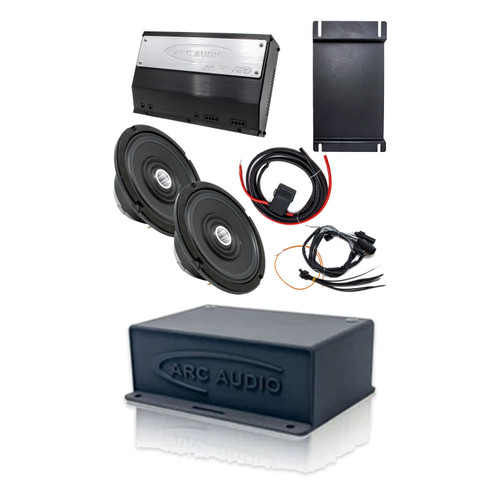 ARC Audio MPAK-14HD Harley Horn Speaker Kit + PSM-PRO DSP