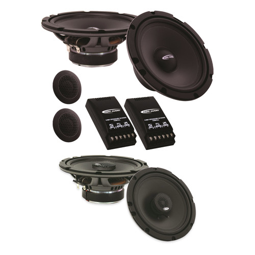 ARC Audio X2 6.5in Component + Coaxial Speaker Upgrade Kit