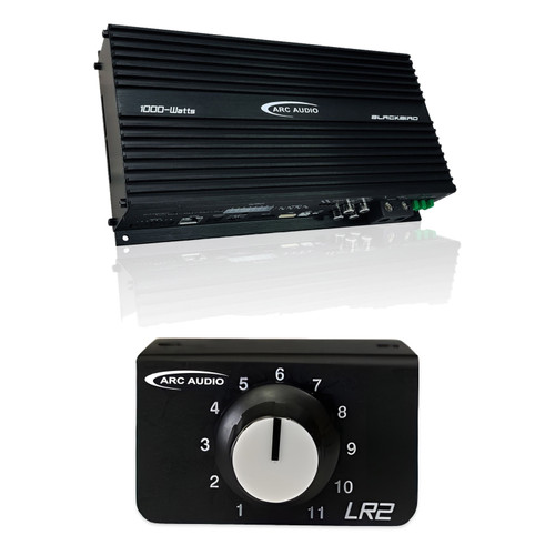 ARC Audio BLACKBIRD DSP Amplifier + LR-2 Level Controller