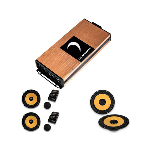 Diamond Audio MICRO4V2 + DMDX65C 6.5" + DMDX675 6.75" Speakers