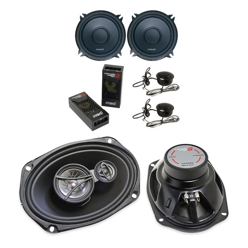Cerwin Vega XED525C 5.25 Components + XED693 6x9 Speakers