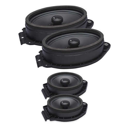 PowerBass GM 2Ω OE692-GM2 + OE652-GM2 Speaker Upgrade Kit