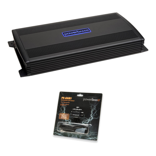 PowerBass ASA3-700.5 5-Channel Amp + PB-GAIN1 Remote Bundle