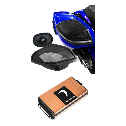 Diamond MS692CX Lid Kit & MICRO2V2 Amp for 2024+ Harley