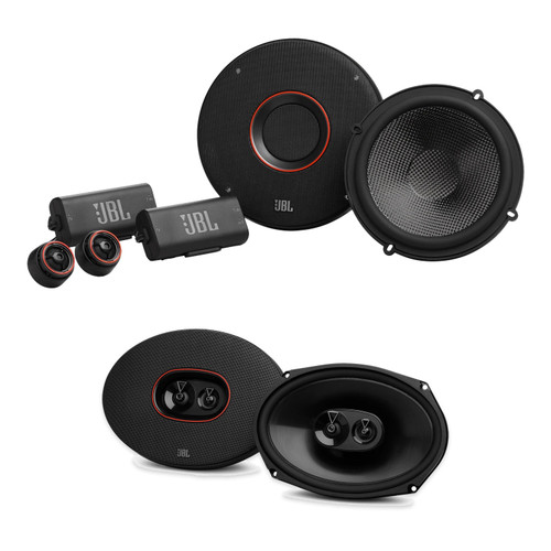 JBL Club 64CSQ + Club 964M 6x9 Premium Speaker Upgrade Bundle