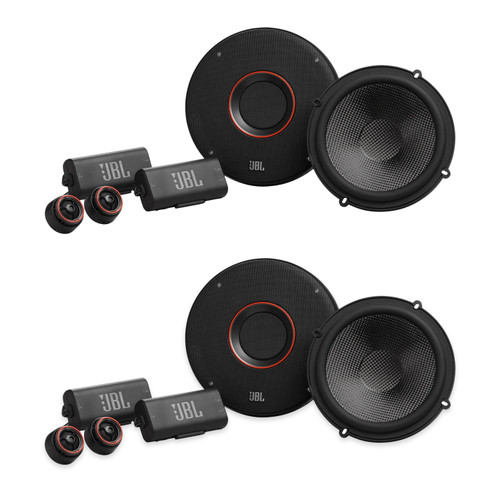 JBL Club 64CSQ + Club 64SQ 6.5in Premium Speaker Upgrade Bundle