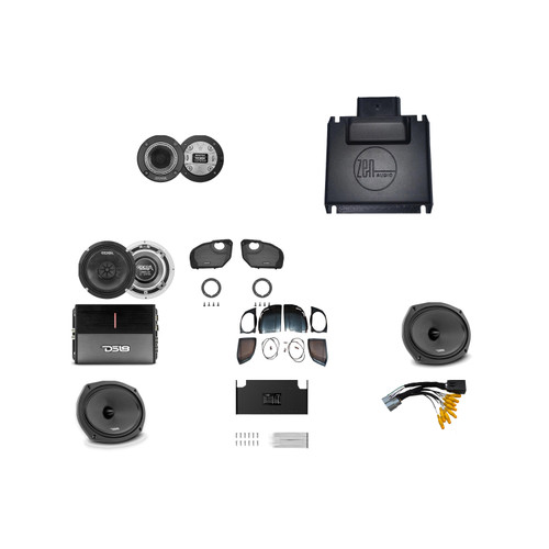 Cicada DS18 ZXI 4-Speaker 2024+ Road Glide Harley Kit