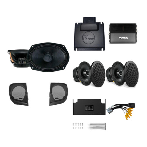 DS18 Diamond NEO 4-Speaker 2024+ Road Glide Harley Kit