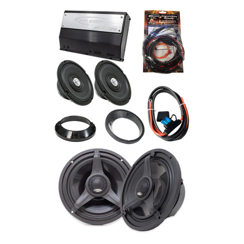 ARC MPAK13 Horn & CX6 4-Speaker Harley Fairing and Lower Kit