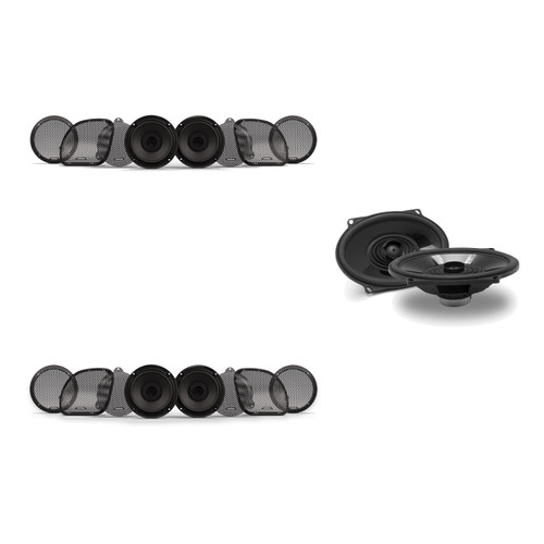 Rockford TMS14-65 & TMS57 6-Speaker CVO Harley Kit