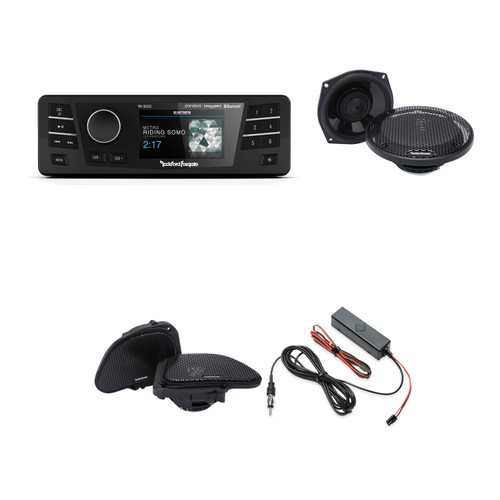 Rockford 98-13 Road Glide Radio Fairing & Tour-Pak Speaker Kit