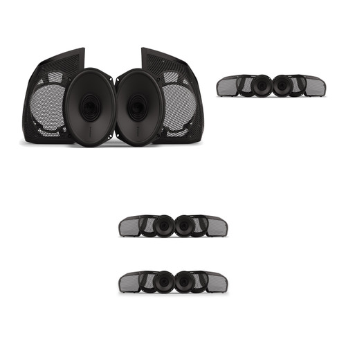 Rockford HD24BL69 8-Speaker Harley Touring Speaker Kit