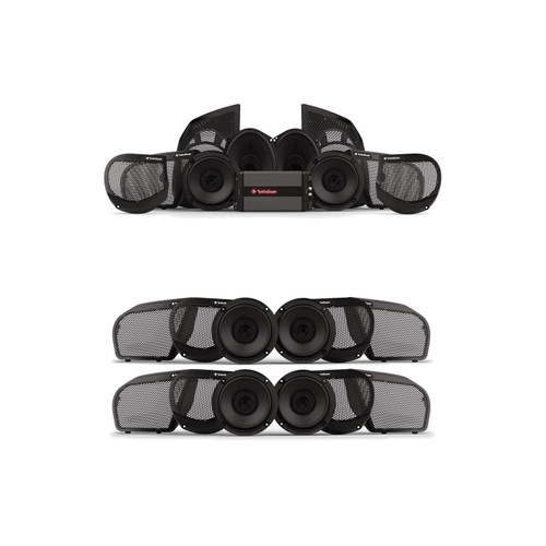 Rockford HD24 Stage 3 8-Speaker Harley Touring Kit