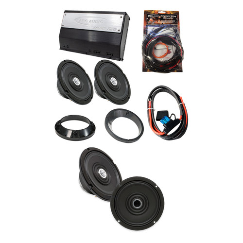 ARC MPAK13 Horn 4-Speaker Harley Kit with Lower Horn Speakers