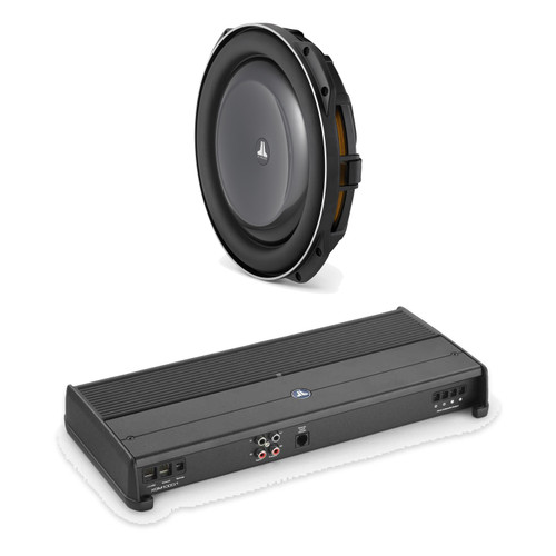 JL Audio 13TW5v2-4 13.5in Shallow Sub and XDM1000/1 600W Amp