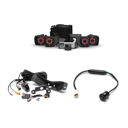 Rockford 2018+ Polaris Ranger Stage 4 Audio & Backup Camera Kit