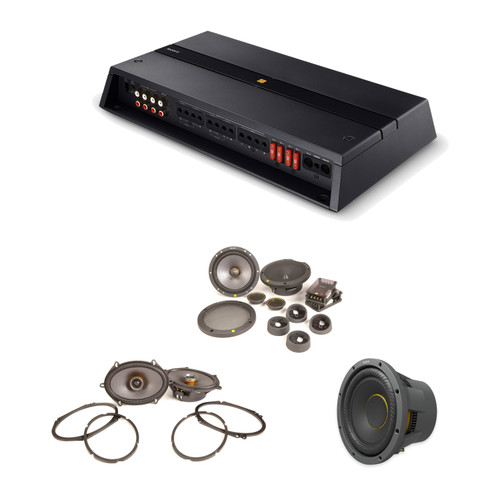 Sony Mobile ES 5-Ch Amp + 6.5in Component + 6x8 + 10in Sub System