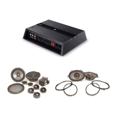 Sony Mobile ES XM-4ES Amp + 6.5in Component + 6x8 Speakers