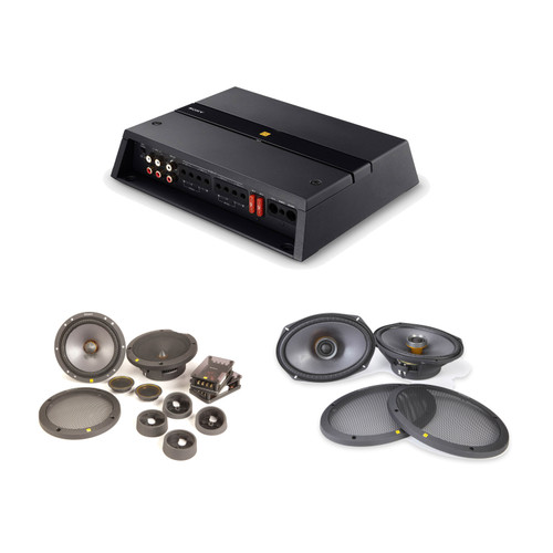 Sony Mobile ES XM-4ES Amp + 6.5in Component + 6x9 Speakers