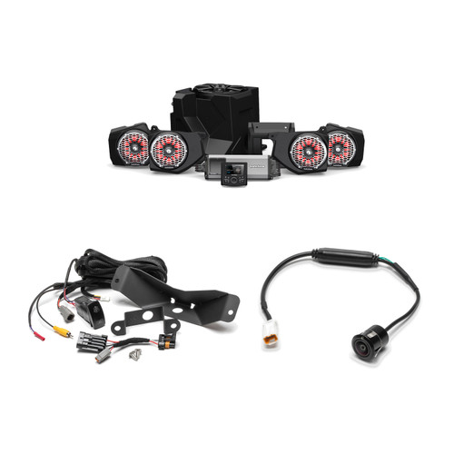Rockford 2018+ Polaris Ranger Stage 6 Audio & Backup Camera Kit