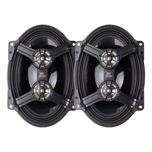 MB Quart HC1-57DT - Harley-Davidson 5x7" 3-Way 2-Ohm Saddlebag Speaker Upgrade - Used, Open Box