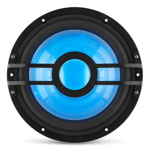 Clarion CMSP-101RGB-2 10" Marine Subwoofer with RGB LEDs, Single 2-Ohm, 250 Watts - Used, Acceptable