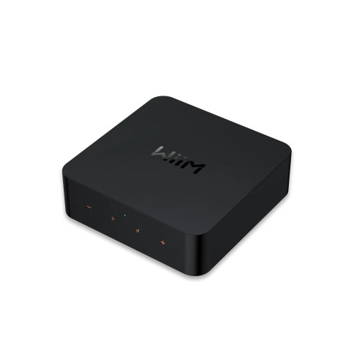 WiiM Pro Plus Black Hi-Res Audio Streamer | Premium AKM DAC | AirPlay 2 & Google Cast | 24-Bit/192kHz