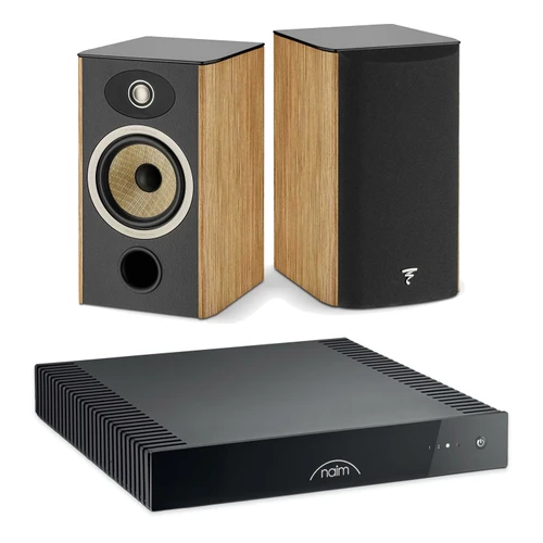 Naim CI-UNITI 102 Streamer Amplifier with Focal Aria Evo X N1 Prime Walnut