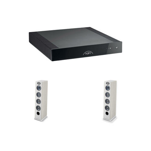 Naim Ci-Uniti 102 Streaming Amplifier W/ Focal Vestian3 Light Wood (Pair)